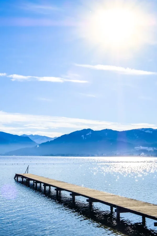 tegernsee lake - bavaria - germany