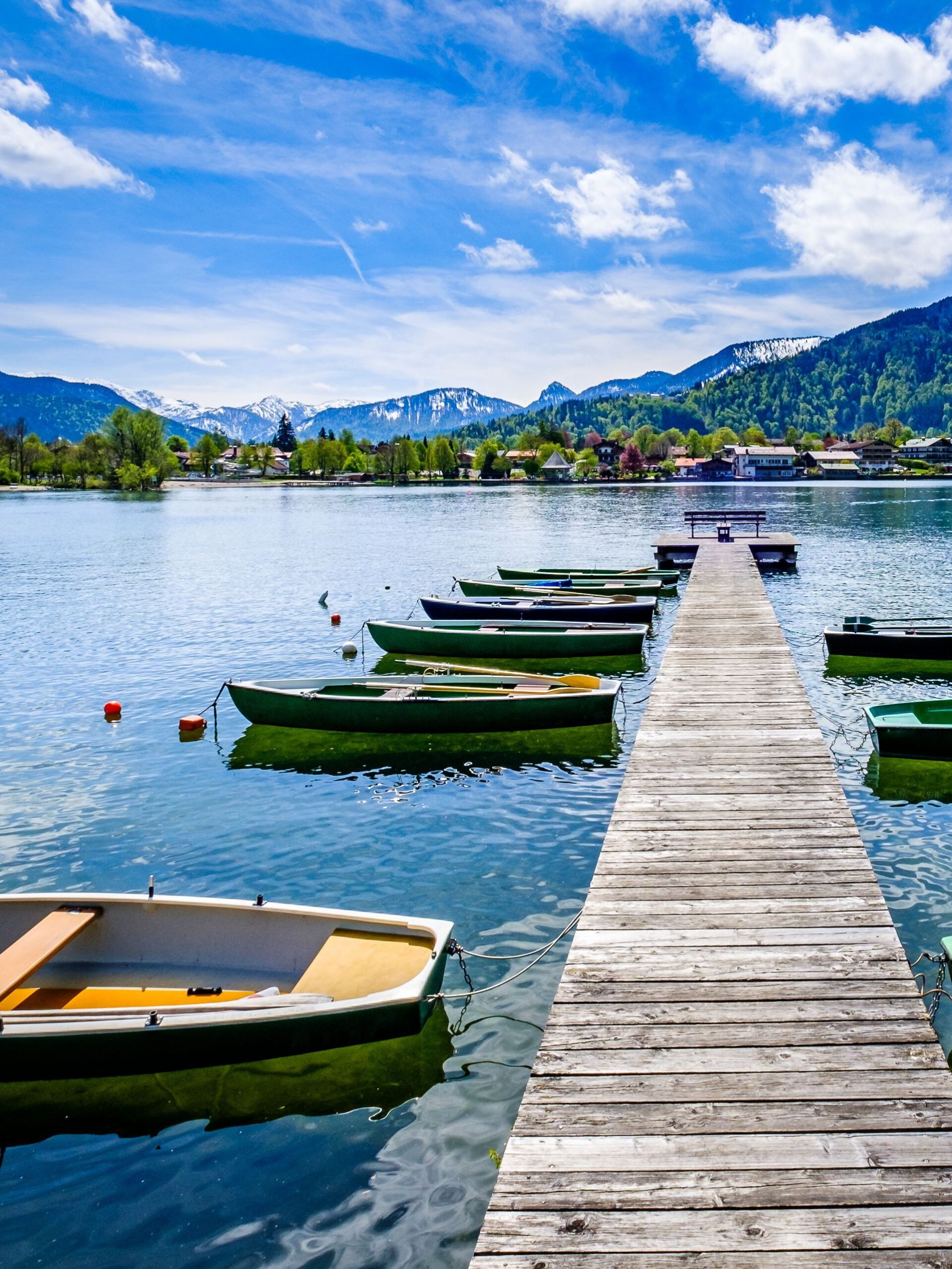 tegernsee lake - bavaria - germany